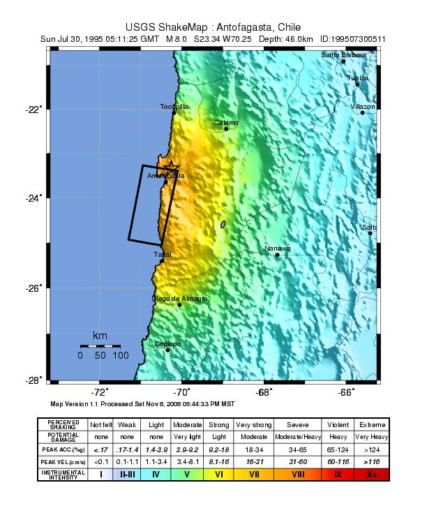 Antofagasta Earthquake